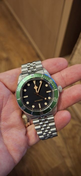 Nou! Tudor homage. Ceas automatic cu Seiko NH35A.