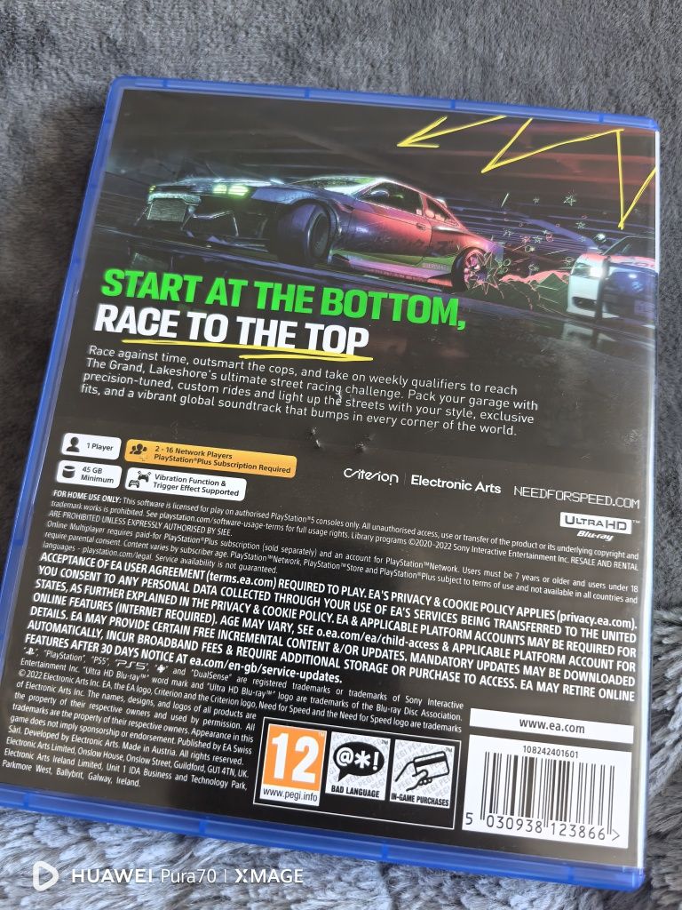 Продам игру NFS ps5