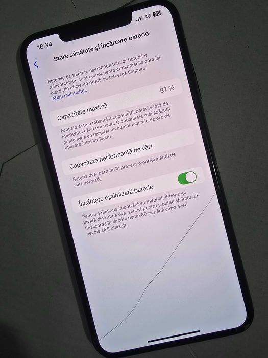 iPhone Xs Max , 256 Gb , 87% sanatate baterie , nimic schimbat !
