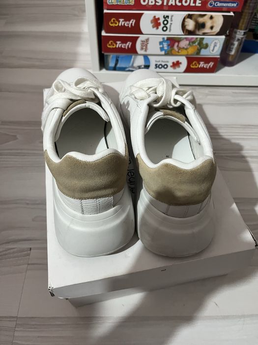 Adidasi Zara piele naturala