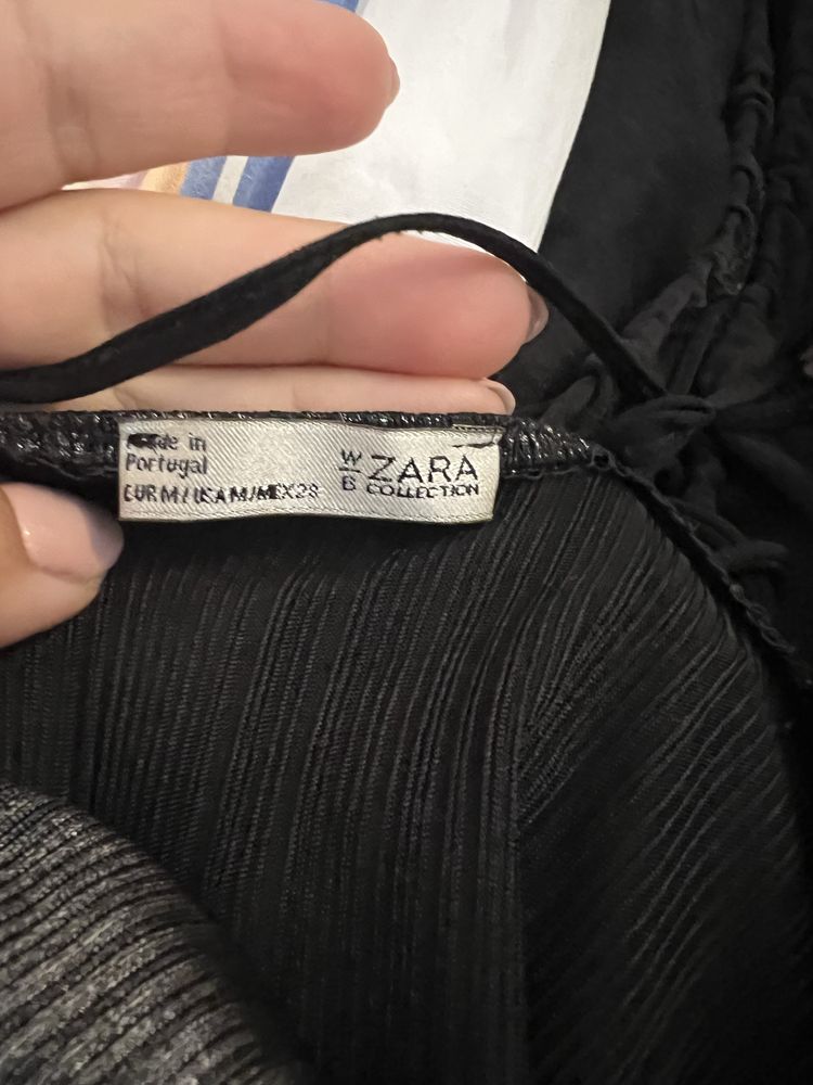Блестящо боди с гол гръб Zara