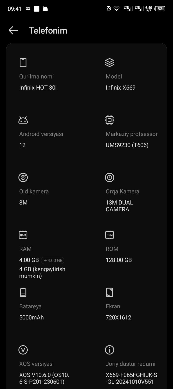 Infinix Hot 30 I