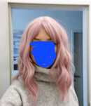 Peruca roz cosplay