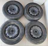 Roti 15” cu jante de tabla si anvelope mixte Pirelli