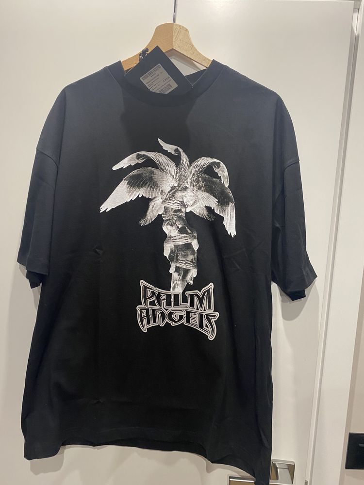 Palm Angels Statue Tee Black Multicolor.НОВА.100% ориг.Размер XXL.