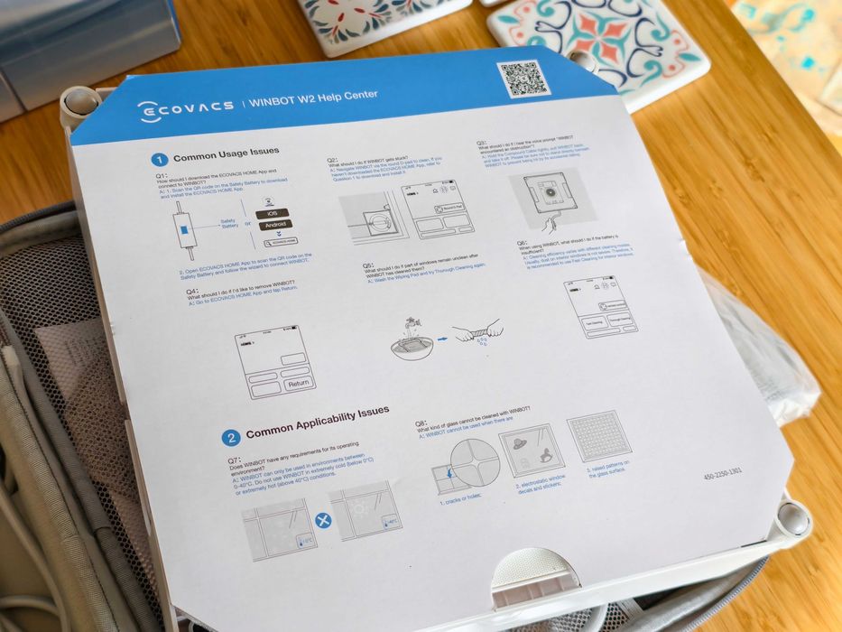 Ecovacs WINBOT W2 робот за миене на прозорци