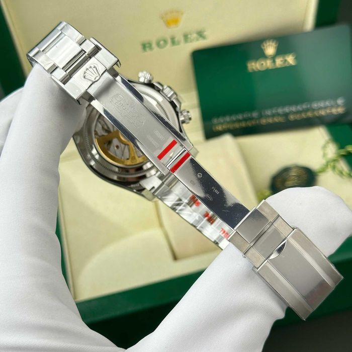 rolex daytona 4131 сребърен/платинен отворен гръб