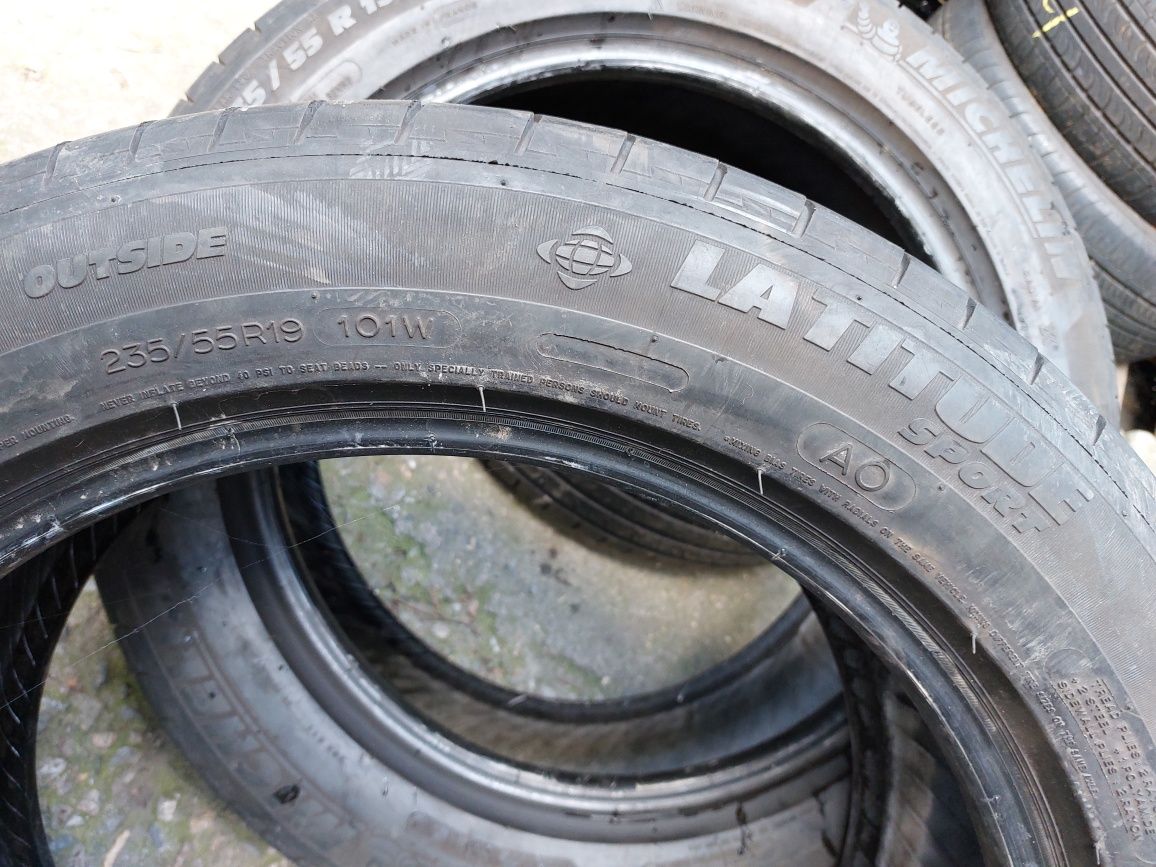2 anvelope 235/55 R19 Michelin
