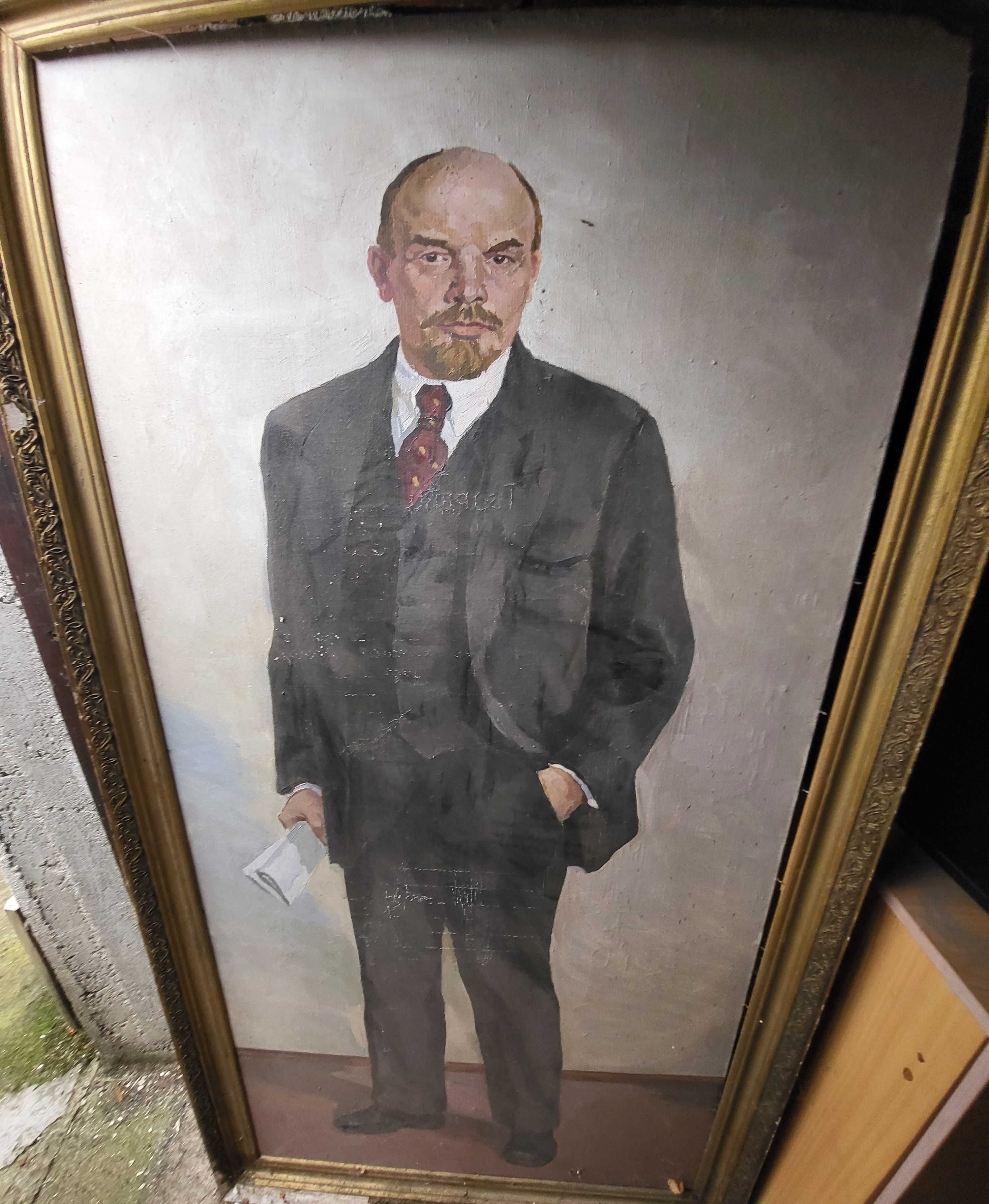 Автентична картина на Ленин