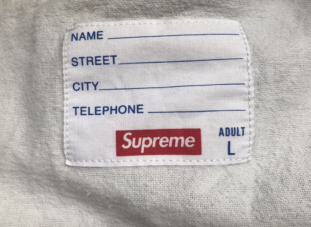 Supreme Flag Bomber Jacket ОРИГИНАЛНО мъжко яке - р.Л DEADSTOCK / RARE