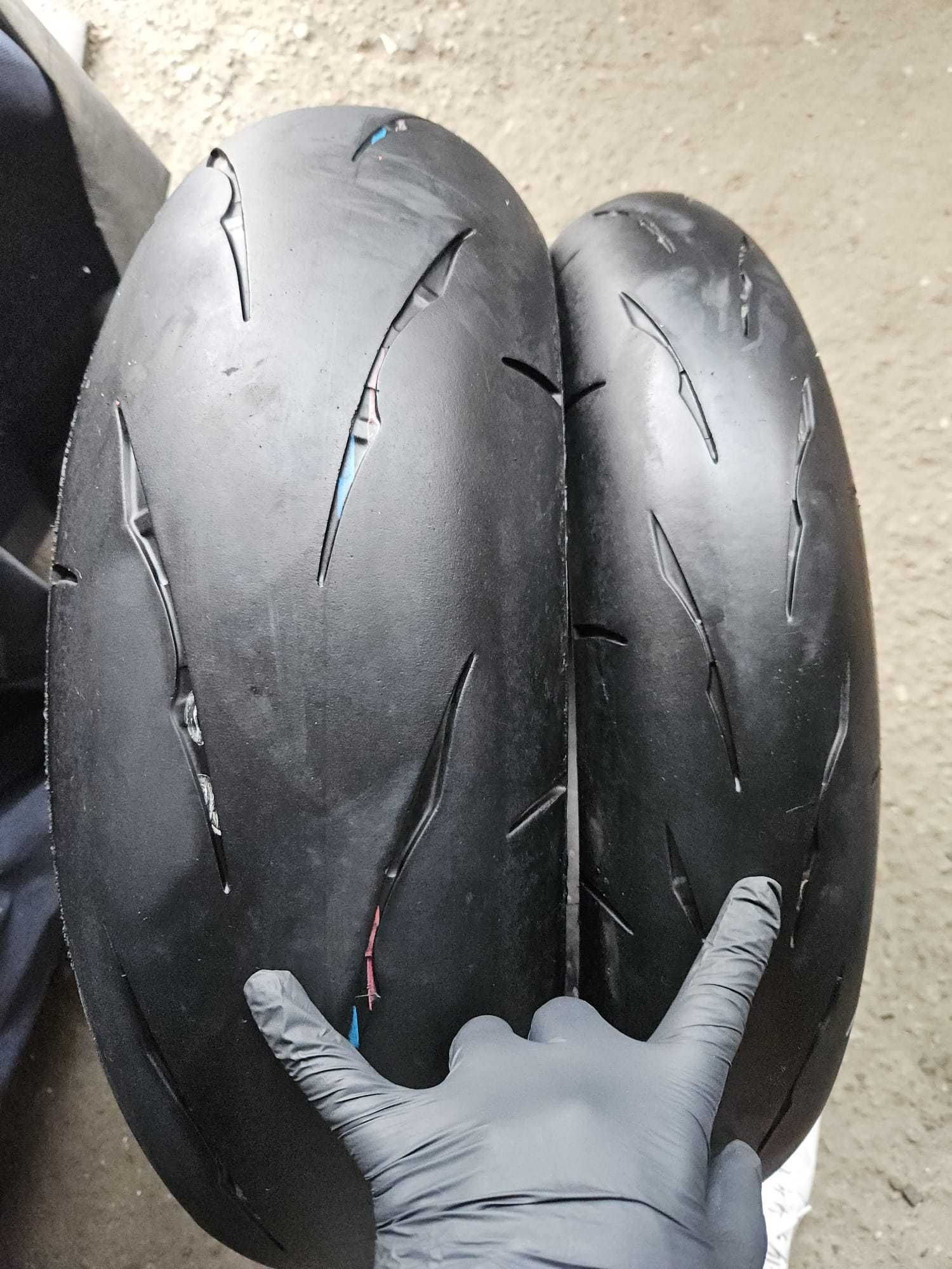 Set 200/55/r17 & 120/70/R17  Bridgestone RacingStreet RS11