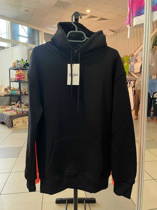 Hanorac Negru 100% Bumbac/ UNISEX/ 50 LEI BUCATA