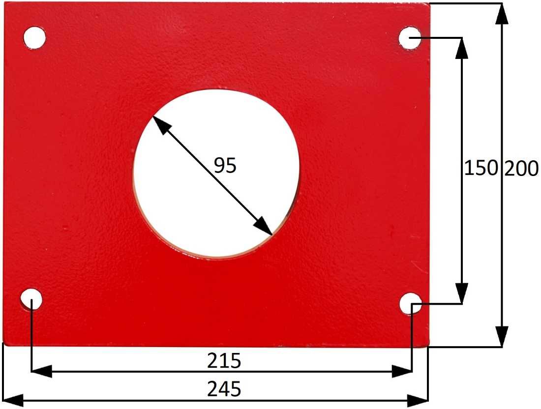 Placa schimb presa hidraulica 30Tone cilindru presare (MT30T-P)