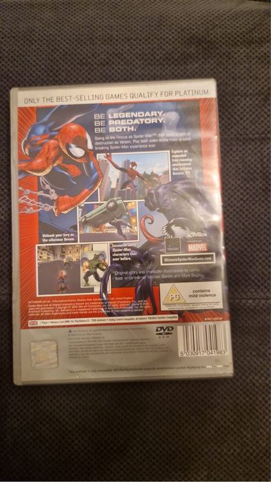 Joc Spider-man ultimate platinum ps2 foate rar pal eng