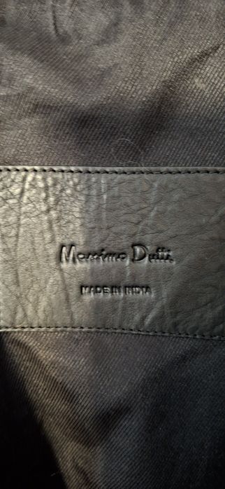 Geaca piele barbati Massimo Dutti