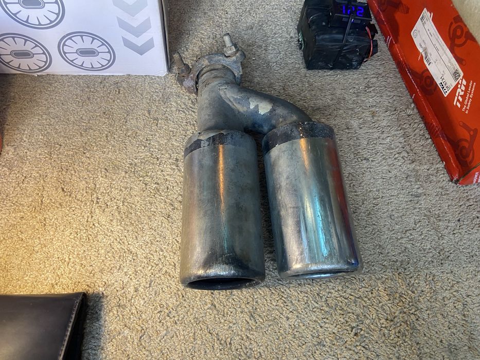 накрайник за ауспух двоен