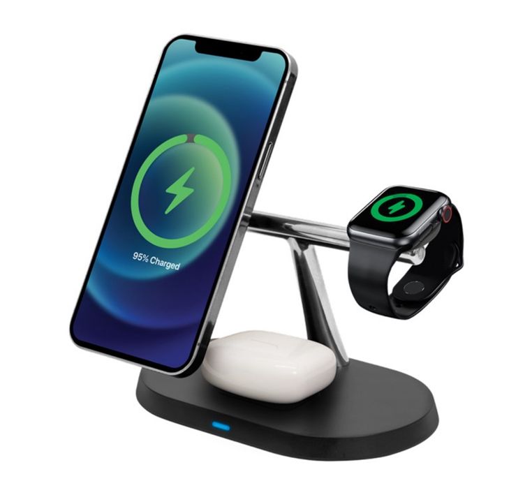 Incarcator Stand Birou Magneti Telefon Casti Ceas Iphone Apple Samsung