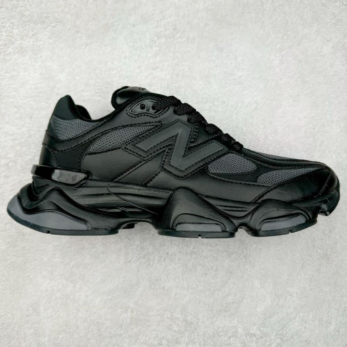 New Balance 9060 - Triple Black Leather