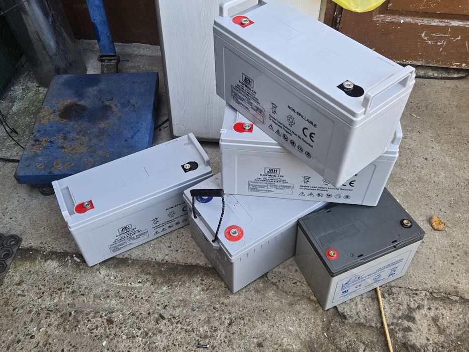 Bateria AGM 12V 105Ah  rulota panouri solare barca UPS