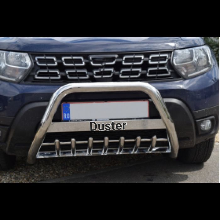 Bullbar inox crom duster 1 și 2