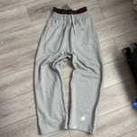 Balenciaga double waist pantaloni gri