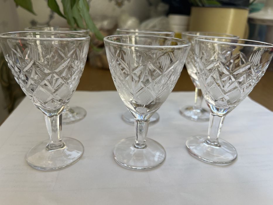 Рюмки хрустальные