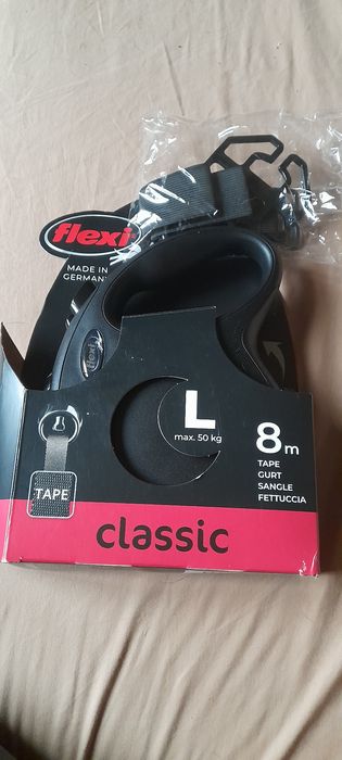 Повод Flexi Classic, лента, размер L – 8 метра, до 50 кг
