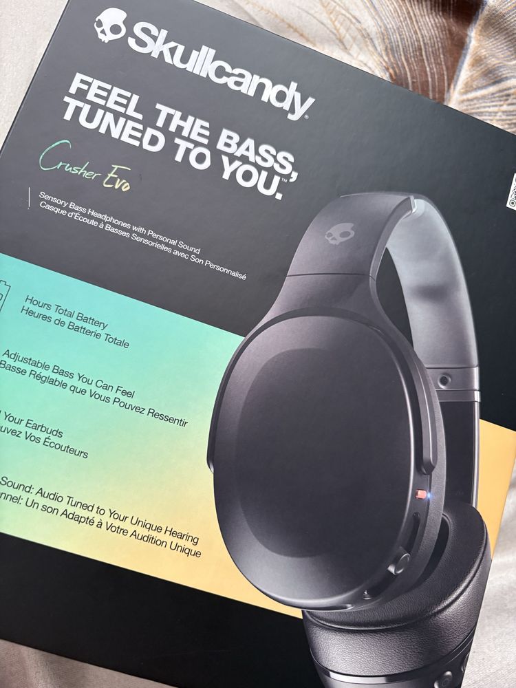 Vand casti Over the Earpliable SkullCandy crusher evo