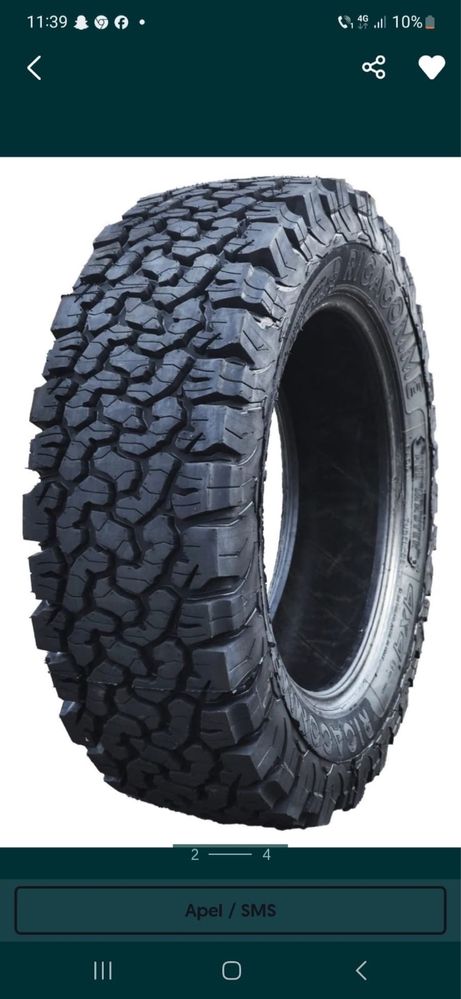 DOAR ASTAZI! Set 4 anvelope 215 60 17 all terrain garantie 3 ani 2025