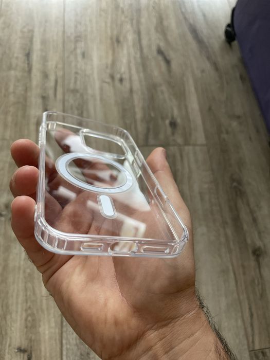 Husa transparenta silicon MagSafe iPhone 16/16 Pro/16 Pro Max /16 Plus