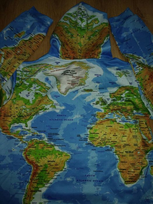 Hanorac model hartă mărimea S