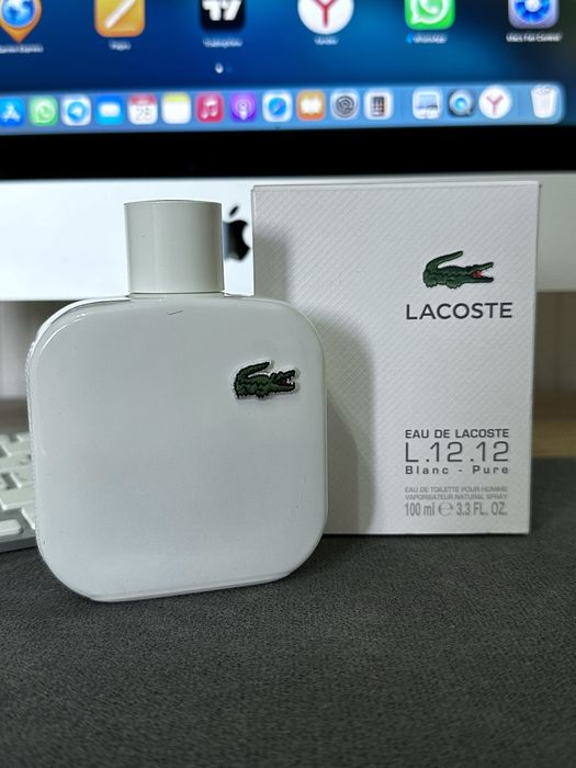 Есть Kaspi Рассрочка! LACOSTE Blanc Туалетная вода 100 мл, для мужчин