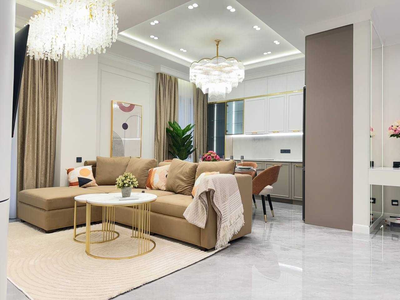 Госпитальный: Кунаева: Grand Mir | Mirabad Avenue - 3 комнат: 81 м²