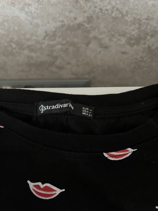 Tricou bumbac straduvarius