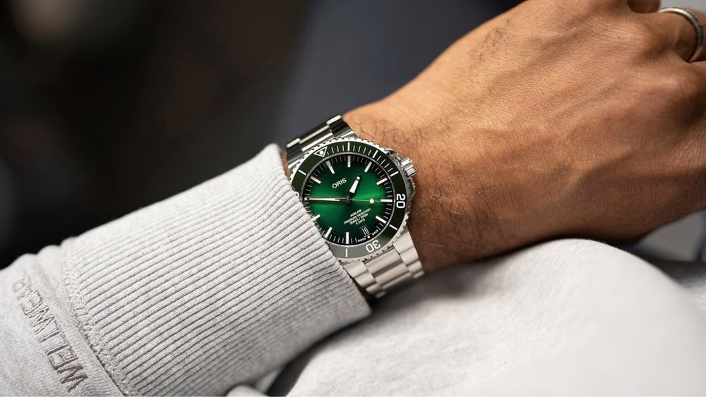 Швейцарские часы Oris Aquis, механические дайверы