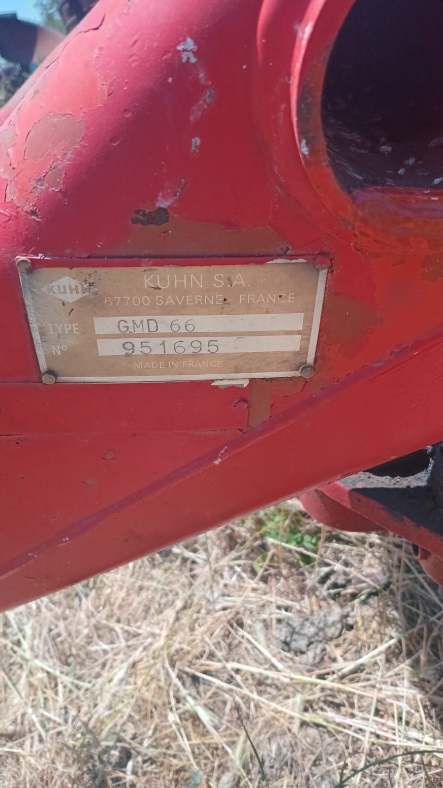 Vand cositoare Kuhn GMD 66  , 5 taleri , lațime lucru 2.10