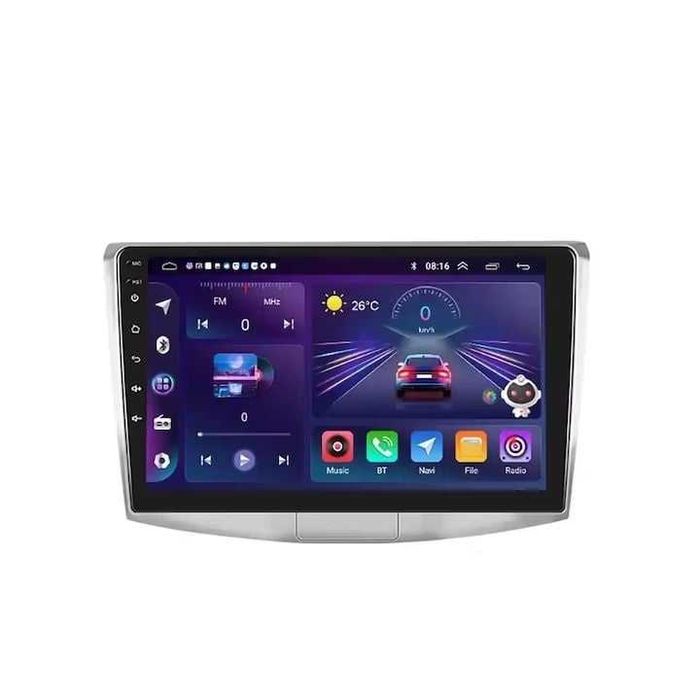 Navigatie Aris Android 2 GB RAM 32 GB RAM, Android 10, CarPlay