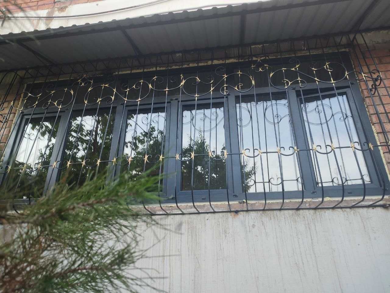 Навес, панжара, перила, козерок ясаймиз. Сварочный работы