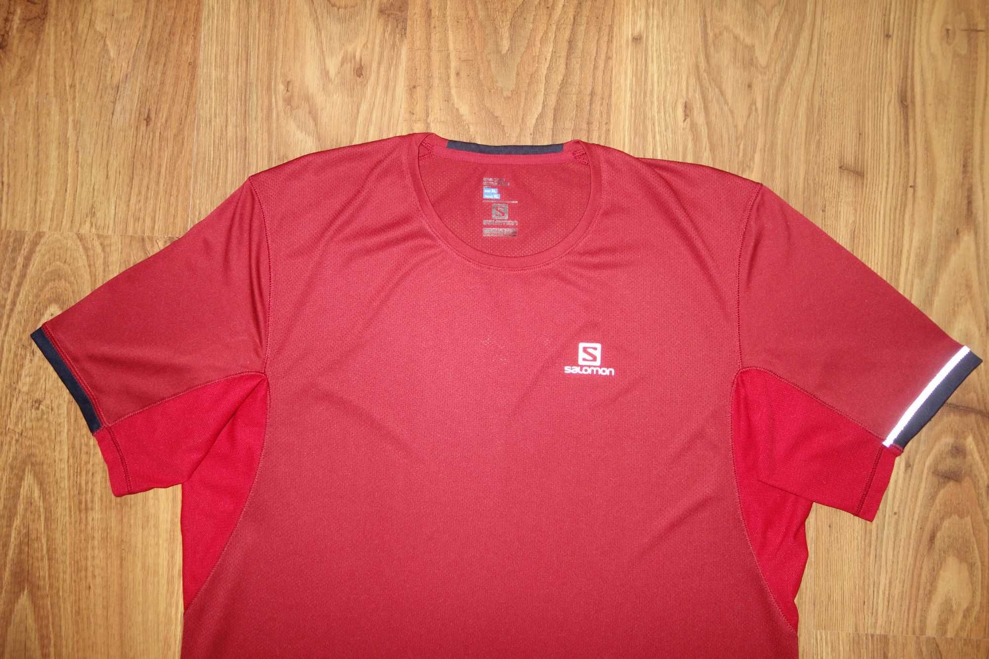 Tricou Barbat Salomon, Original, Visiniu, Marimea XL, Stare excelenta