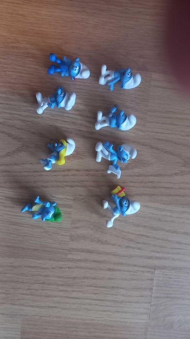 Lot figurine strumfi Kaufland