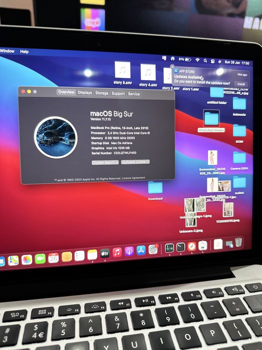 Mac Book Pro Retina 13 inch I5