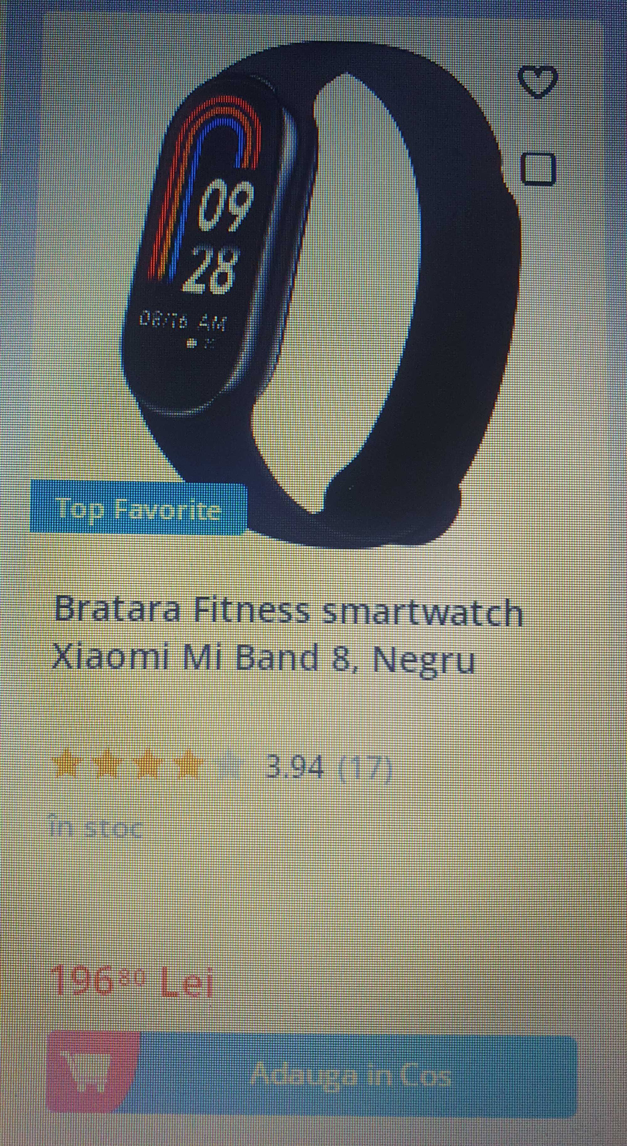 Bratara Fitness smartwatch Xiaomi Mi Band 8