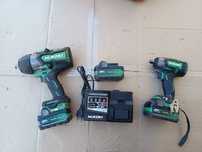 Set impact Hikoki cu acumulatori de 5 ah