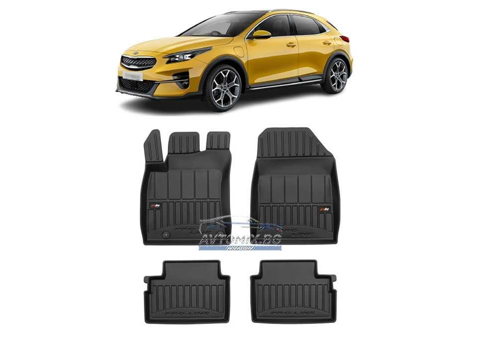 Гумени стелки за Kia XCeed след 2019 г., ProLine 3D