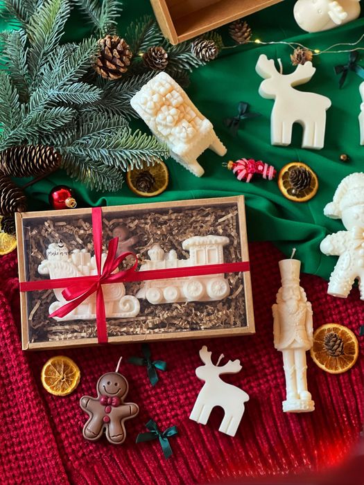 Уникални соеви свещи-подаръчета за гости