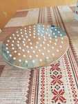 cap dus rotund ,capac vizitare ,roti pivotante