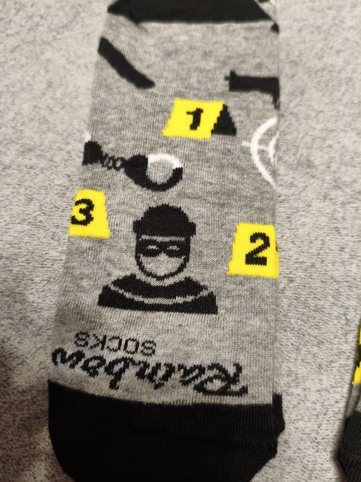 Șosete Rainbow Socks model Mașină de Poliție – 2 perechi, mărime 41-46