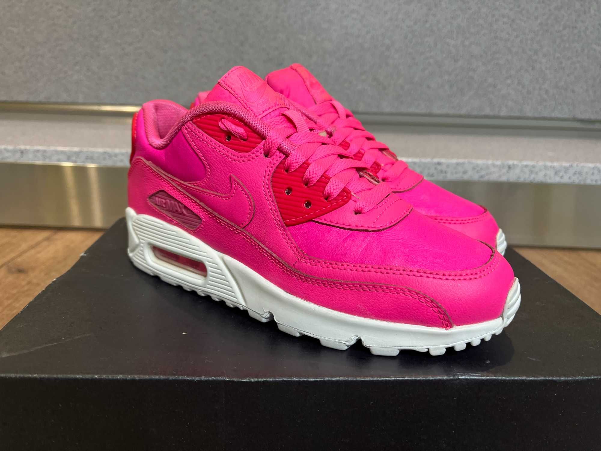 ОРИГИНАЛНИ *** Nike Air Max 90 Leather / 'Pink Pow'