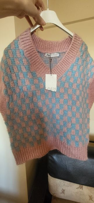 Pulover Zara super calduros, cu lână
