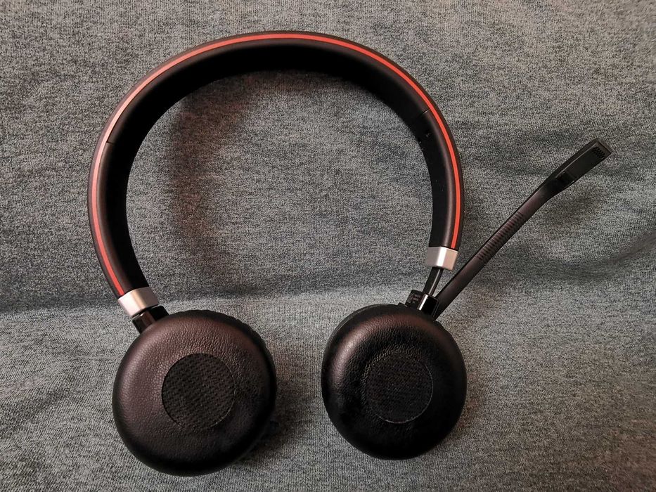 Jabra Evolve 65 casti Hsc018w Stereo Wireless Bluetooth fara accesorii